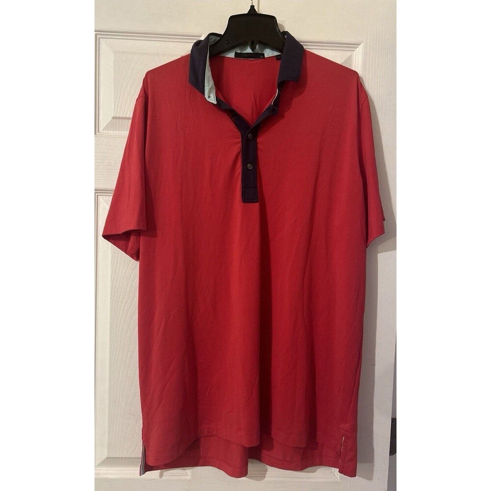 Greyson Golf Polo Men’s XL Pink Purple Collar